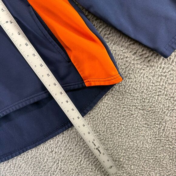 Edmonton Oilers Sweatshirt Women's Large Blue Hoodie Fanatics Pro Shield NHL - Picture 5 of 10